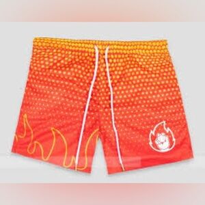 Baseballism Shorts fiery red